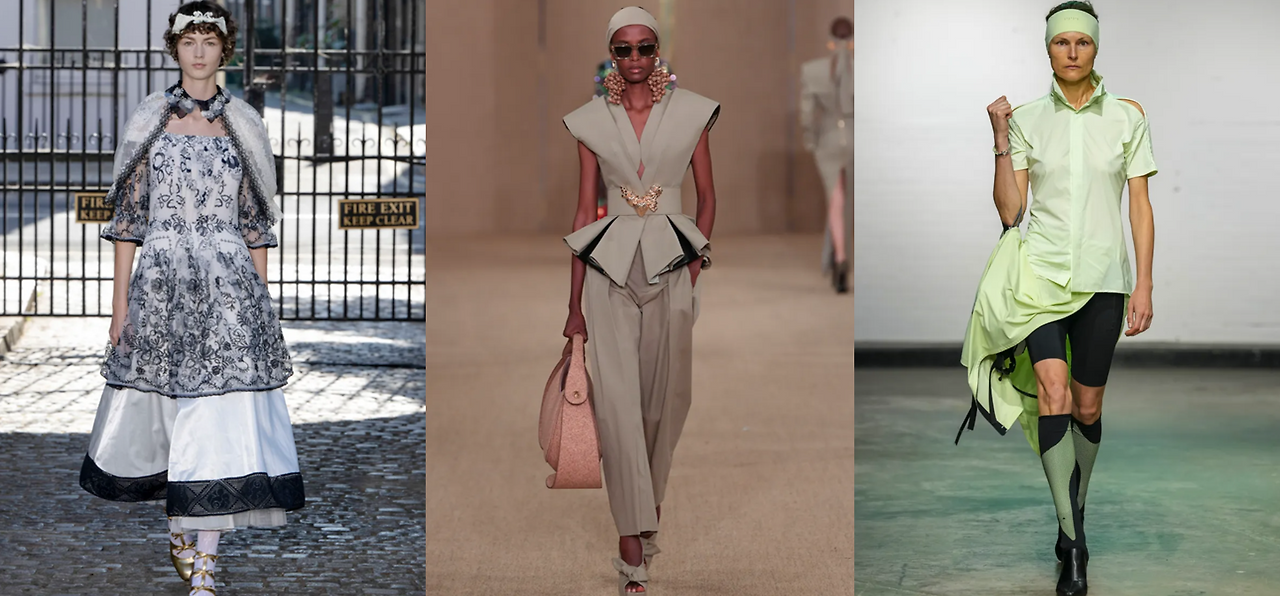 Bora Aksu 2024 S/S, Balmain 2024 F/W, Johanna Parv 2025 S/S Collection