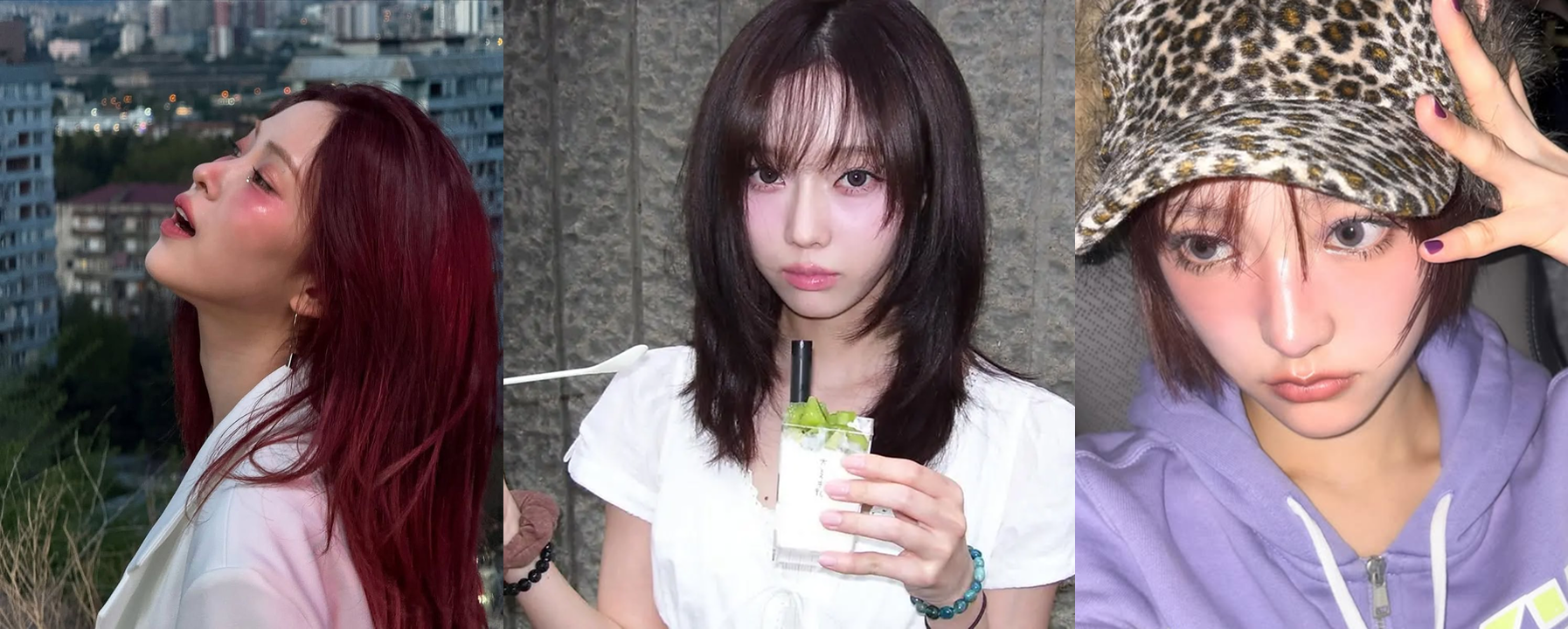 있지 류진, 에스파 윈터, 키키 지유