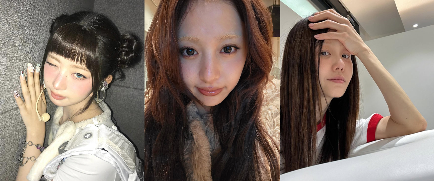 아이브 레이, 르세라핌 허윤진, 고현정