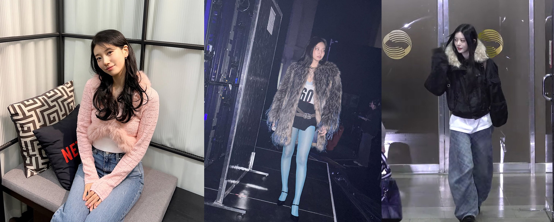 수지, 블랙핑크 제니, 아일릿 민주