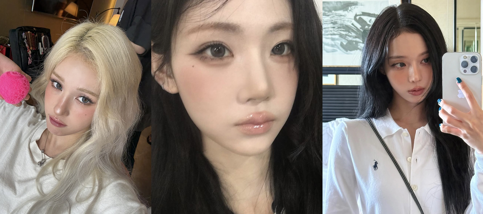 전소미, 트리플에스 김나경, 에스파 윈터